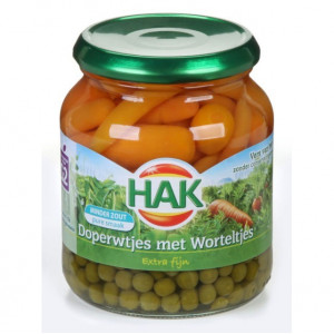 Erwten met Peentjes