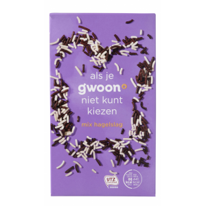 Hagelmix Melk &amp; Wit Choco