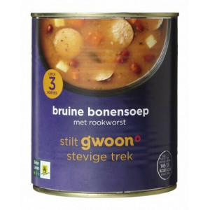 Bruine Bonensoep