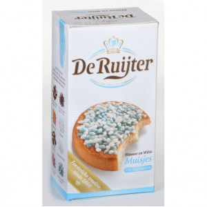 Muisjes Blauw Wit 