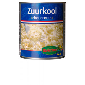 Zuurkool in Blik