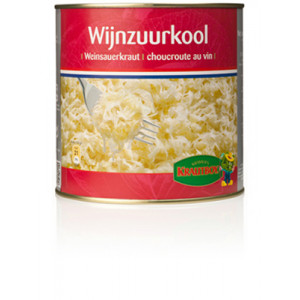 Wijn Zuurkool in Blik